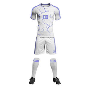 Conjunto de Uniformes de Fútbol Personalizados de Alta Calidad, Corte Automatizado, Ropa Deportiva, Camisetas de Fútbol para Niños con Técnica de Sublimación - Product Image 1