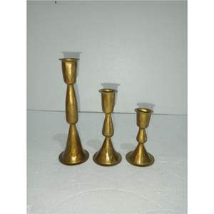 Support de bougie en métal fait main de style nordique, support de fleurs en fer rustique, ornement de table de luxe pour salon, mariage - Product Image 4