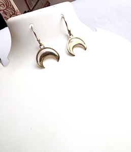 Nouveau look Double spirale en laiton plaqué or trouver boucle d'oreille à la mode balancent boucle d'oreille à la main trouver des cadeaux pour le jour d'anniversaire - Product Image 3