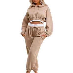 Chándales Personalizados 2025, Chándal Deportivo Informal de Invierno para Mujer, Talla Grande, Sublimación, Serigrafía, 100% Algodón - Product Image 1