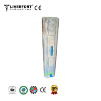 Pistolet d'insémination artificielle universel en PVC transparent durable et de haute qualité pour bovins, ovins et équins - Instruments vétérinaires