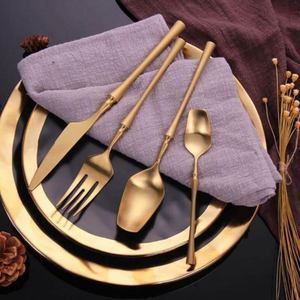 Nouveau design de luxe Ensemble de couverts anciens en argenterie pour restaurants et hôtels plats Service à dîner - Product Image 6