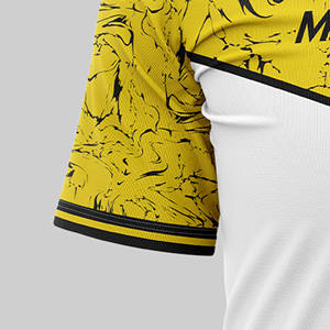 ผ้าเจอร์ซีย์ประสิทธิภาพสูงสีขาว | พิมพ์โลโก้แบบกำหนดเอง | ผ้าควบคุมความชื้น - Product Image 3