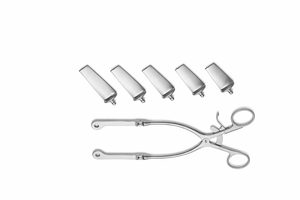 Ensemble de rétracteurs rachidiens auto-retenus 250 mm Instrument chirurgical avec cinq paires de lames - Product Image 5