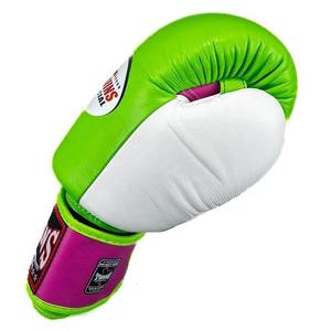 Guantes de Boxeo Profesionales de Piel de Vacuno para Muay Thai y Kickboxing, con Logotipo Personalizado, Guantes de Boxeo de Alta Calidad para Sparring - Product Image 4