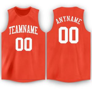 Maillots de basket-ball sans manches personnalisés en gros pour adultes, polyester de haute qualité, maille légère, respirant, équipe personnalisée - Product Image 2