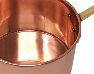 Cacerola de cobre con mango - Product Image 3