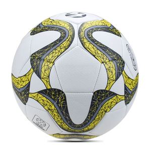 Balón de Fútbol Promocional Personalizable de Cuero PU Ligero Plegable Tamaño Oficial 5 Servicio OEM Alta Retención de Aire Nuevo Diseño - Product Image 1