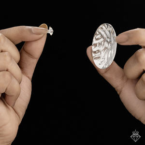 PRAO Handmade Anti-Tarnish Silver Plated Hasli <b>Necklace</b> <b>Set</b> with Earrings Fashion Jewellery for Women for <b>Wedding</b> and Party - Product Image 4