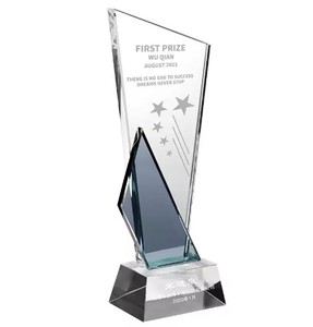 Trofeos Elegantes de Cristal con Diamantes/Trofeo de Honor Competitivo, Producto Personalizado del Fabricante, Premio para Eventos, Trofeo de Agradecimiento - Product Image 3