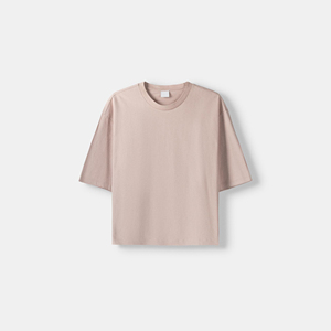 เสื้อยืดคุณภาพสูงปี 2026 ทรงโอเวอร์ไซส์ สีสันสดใส ผ้าฝ้าย 100% ทรงบ็อกซี่ พิมพ์ลายดิจิตอล เสื้อยืดผู้หญิงทรงหลวม ไหล่ตก - Product Image 5