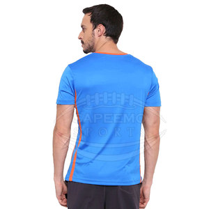 T-shirt de course pour homme conçu pour la respirabilité, la flexibilité et une utilisation quotidienne active, t-shirt de course durable pour homme - Product Image 5