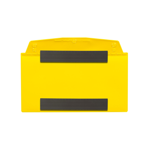 Taschina portadocumenti, magnetica, 1/3 DIN A4, Gialla, 2 strisce magnetiche, 10 pz. / confezione.- SD2M/1310-04 - Product Image 2