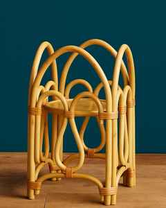 Juego de mesa de ratán minimalista elegante y sencillo para uso en exteriores, resistente y duradero para apartamentos, salas de estar, dormitorios, granjas - Product Image 3