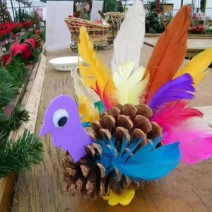 Decoración rústica de piña hecha a mano de la naturaleza agregando vibraciones festivas acogedoras a las casas de vacaciones fiestas de temporada y estilo interior - Product Image 6