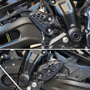 Adesivi 3D per bicicletta Kickstand protettori compatibili con Yamaha MT-07 motocicli 2014-2023 - Product Image 2
