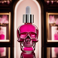 Parfum TONFLY Mystic Skull Blush : 30 ml d'un parfum envoûtant dans une bouteille unique en forme de crâne pour femmes