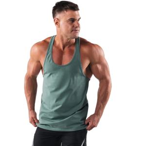 Débardeur de sport respirant à coupe ajustée pour homme, sans manches, à séchage rapide, vente chaude - Product Image 1