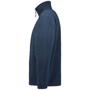 Veste polaire hybride de haute qualité à col montant et fermeture éclair pour hommes, veste d'extérieur chaude et respirante avec logo personnalisé - Product Image 4