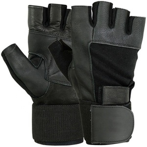 Gants de musculation en cuir de qualité supérieure, personnalisés pour la salle de sport - Product Image 1