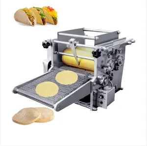 Mexico restaurant small kitchen corn flat bread other snack press wrap tortilla making machines full set produce Mexican food uk
