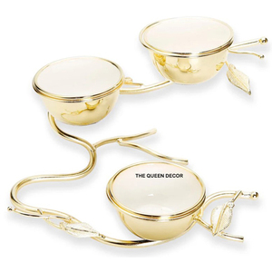 Dinnerware Luxury Serving <b>Bowls</b> Gold Antique Fruits Nuts Or Salad Serving <b>Bowls</b> Available At Wholesale Prices - Product Image 2