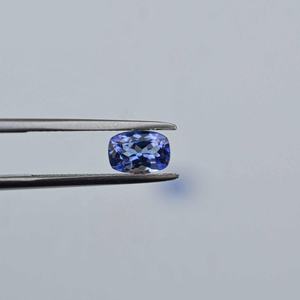 Tanzanite bleu profond naturel certifié 7x9mm à facettes Long coussin coupe pierre précieuse en vrac pour bijoux expédition rapide en gros - Product Image 1