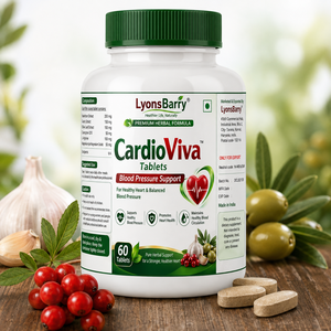 LyonsBarry CadioViva pour complément alimentaire à base de plantes pour la tension artérielle - Product Image 2