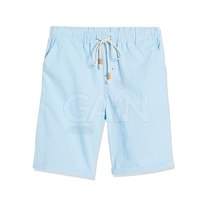Shorts décontractés pour hommes sur mesure, taille mi-haute, avec logo personnalisé, séchage rapide et respirant, faible MOQ - Product Image 2