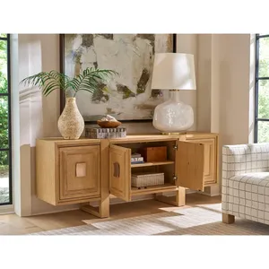 Elegancia de Transición sin Esfuerzo: Una Consola Multimedia de Madera Premium para Elevar la Estética de tu Sala de Estar - Product Image 3