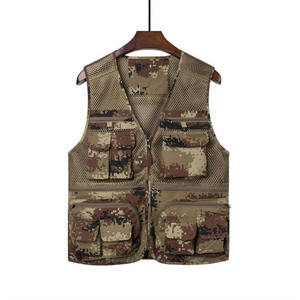 Chaleco de Camuflaje Personalizado Multifuncional Ligero Impermeable Transpirable Cortavientos Uniforme Táctico de Combate - Product Image 6