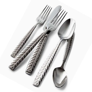 Suministro al por mayor directo de la India, cubiertos de Metal para cena, juego de cubiertos de acabado Chapado en plata, herramientas para comer para restaurante y hogar - Product Image 3