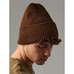 Oversized Cuffed <b>Beanie</b> Sustainable Promotional Gadgets Eco-Friendly <b>Hats</b> and Caps - Product Image 1