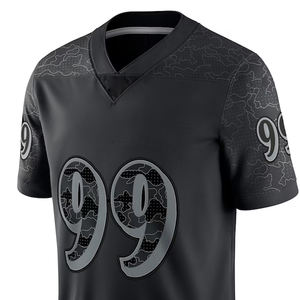 Design personnalisé maillot de football américain hommes équipe uniforme séchage rapide tissu maille impression personnalisée - Product Image 2