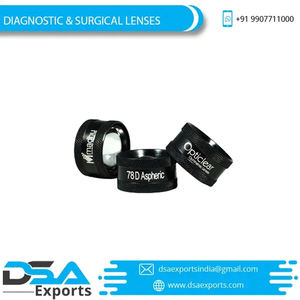 Haute qualité personnalisable 20D 78D 90D équipement olphtalmique à miroir unique OEM Gonioscope Gonio lentille pour usage ophtalmique - Product Image 2