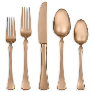 High Grade cheapest price modern Design elegant Style Stainless Steel <b>black</b> Plated Flatware <b>Set</b> With Embossed Design handle - Product Image 3