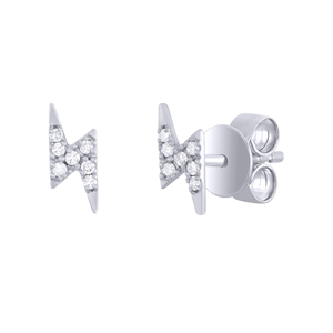 Boucles d'oreilles en or massif avec diamant à la mode pour femmes accessoire de mode Premium pour anniversaire fiançailles mariage prix de gros - Product Image 3