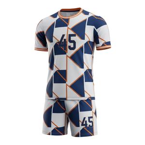 Tenue de football personnalisée 100% polyester, sublimation, dégradé rouge et noir, maillot et short, ensemble complet, vêtements de sport d'équipe, kit de football 27 - Product Image 3