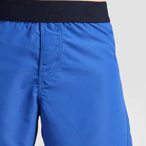 Pantalones cortos deportivos de verano de alta calidad para hombre, diseño negro de entrenamiento transpirable con patrón bordado, ecológico - Product Image 5