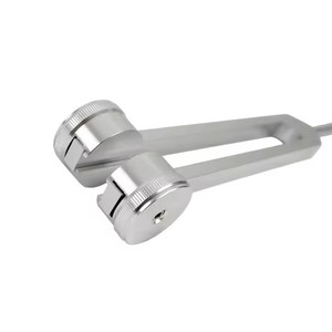 Diapasons en acier inoxydable de haute qualité avec source d'alimentation manuelle avec logo personnalisé pour les cliniques, les écoles de médecine et les revendeurs - Product Image 2