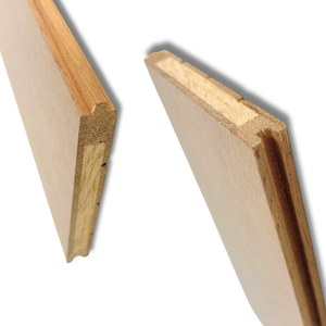 Superbe parquet en chêne blanc à 2 couches, installation naturelle et pure méticuleusement travaillée, pour un espace de vie surélevé - Product Image 1