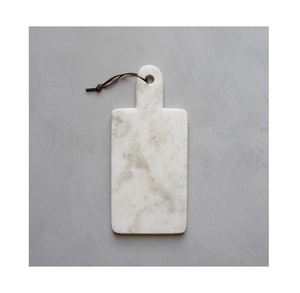 Planche à découper moderne rectangulaire en bois d'acacia Planche à fromage en marbre pour la cuisine Planche de service pour le dîner - Product Image 4