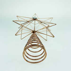 ต้นคริสต์มาสเกล็ดหิมะประดับ,เครื่องประดับยอดดาวสำหรับตกแต่งต้นคริสต์มาส - Product Image 3