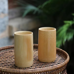 Gobelet en bambou rustique et durable Fabriqué au Vietnam Matériau écologique utilisé pour la décoration de la maison Décoration de table Vente en gros - Product Image 3