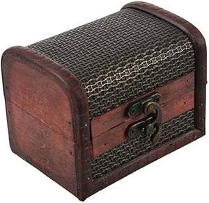 Boîte à bijoux en bois massif personnalisée de qualité supérieure avec texture imprimée décorative pour une durabilité longue durée et un excellent rapport qualité-prix - Product Image 3