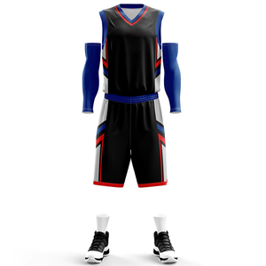 Personnalisé Personnalisable Pas Cher 100% Polyester Réversible Basketball Jersey Respirant Formation Basketball Uniforme Ensemble Pour Hommes - Product Image 5