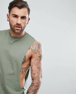 Camisetas sin mangas de entrenamiento para hombre, camisetas vintage de alta calidad con lavado ácido, 100% algodón XL, ropa de gimnasio con estampado de logotipo personalizado - Product Image 4