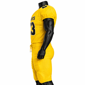 Conjunto de Uniforme de Fútbol Americano Personalizado al por Mayor, Pantalones de Jersey Transpirables de Malla, Ropa Deportiva para Equipos, OEM a Granel - Product Image 4