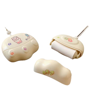 Portable ABS Lint Roller Eco-Friendly Durable <b>Pet</b> Hair Remover Sticky Roller Travel Mini for Clothes <b>Sofa</b> Carpet Dogs Cats - Product Image 1