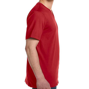 Camiseta de Verano para Hombre, Cuello en V, Corte Ajustado, 100% Algodón, con Logotipo Personalizado - Product Image 2